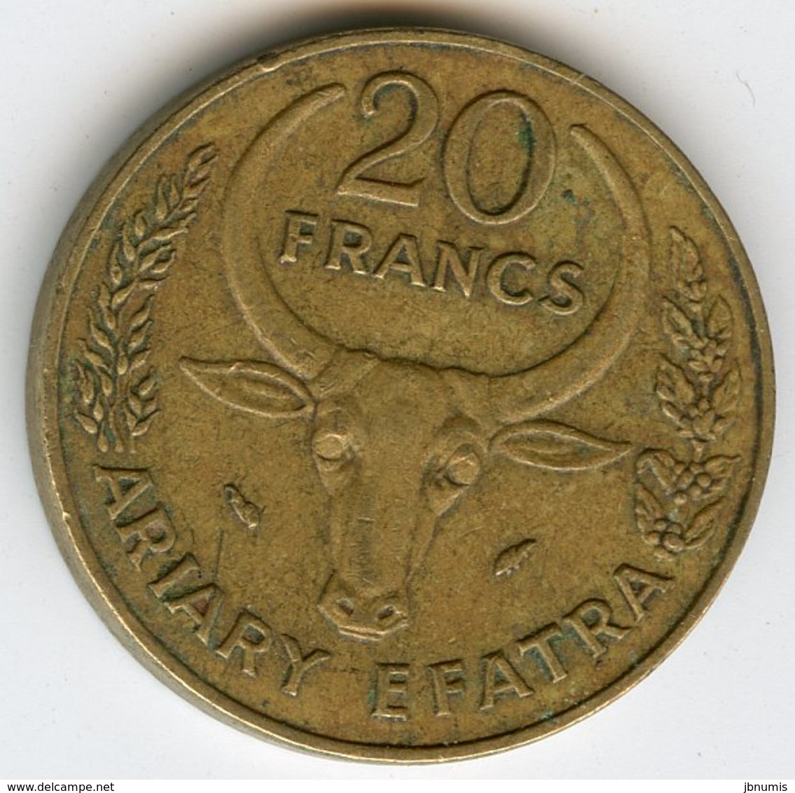 Madagascar 20 Francs 1987 4 Ariary KM 12 - Madagascar