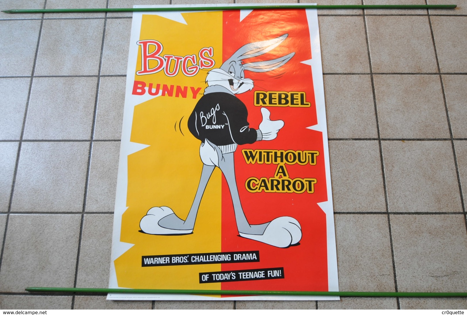 VIEILLE AFFICHE BUGS BUNNY - POSTER - Plakate