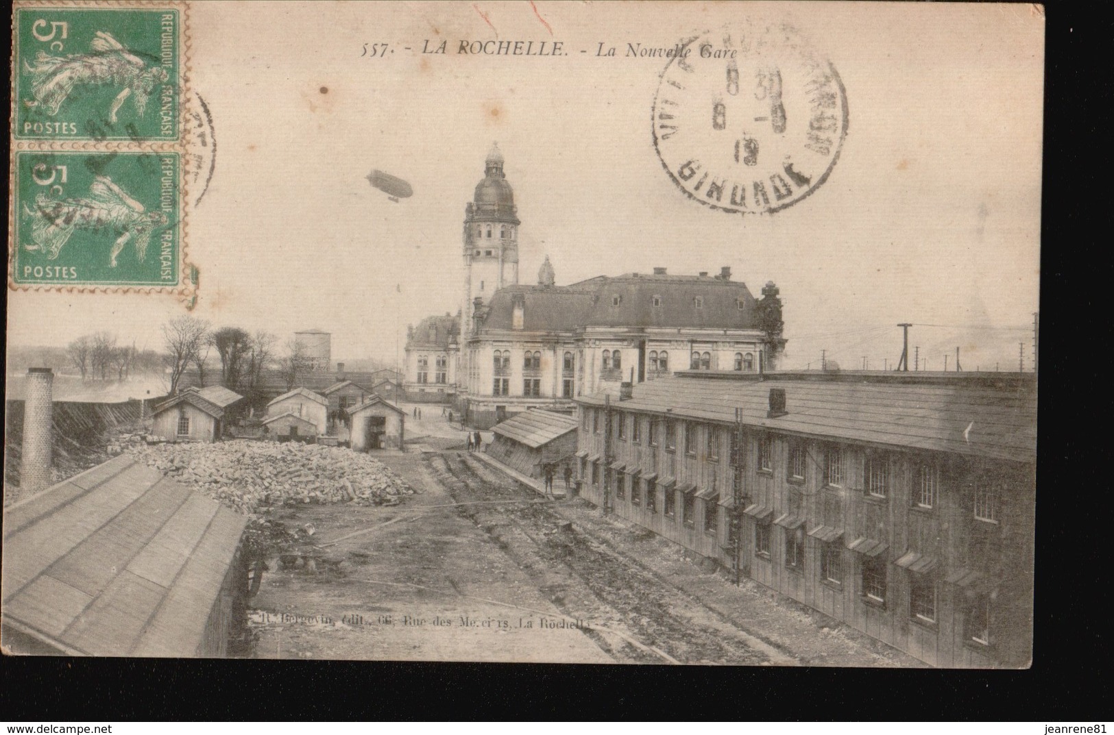 CPA050....LA ROCHELLE ...LA NOUVELLE GARE - La Rochelle