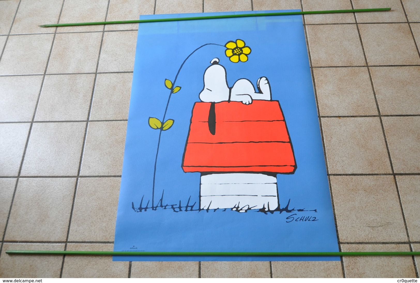 VIEILLE AFFICHE SNOOPY - POSTER - Plakate