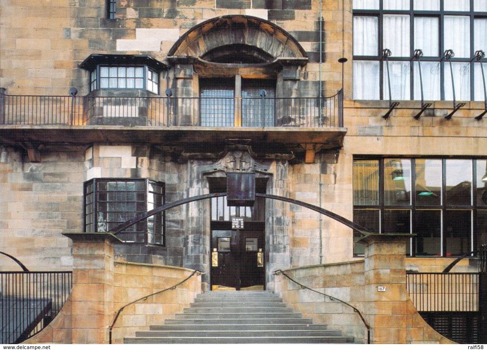 1 AK Schottland Scotland * Glasgow - School Of Art – Front Entrance * - Lanarkshire / Glasgow