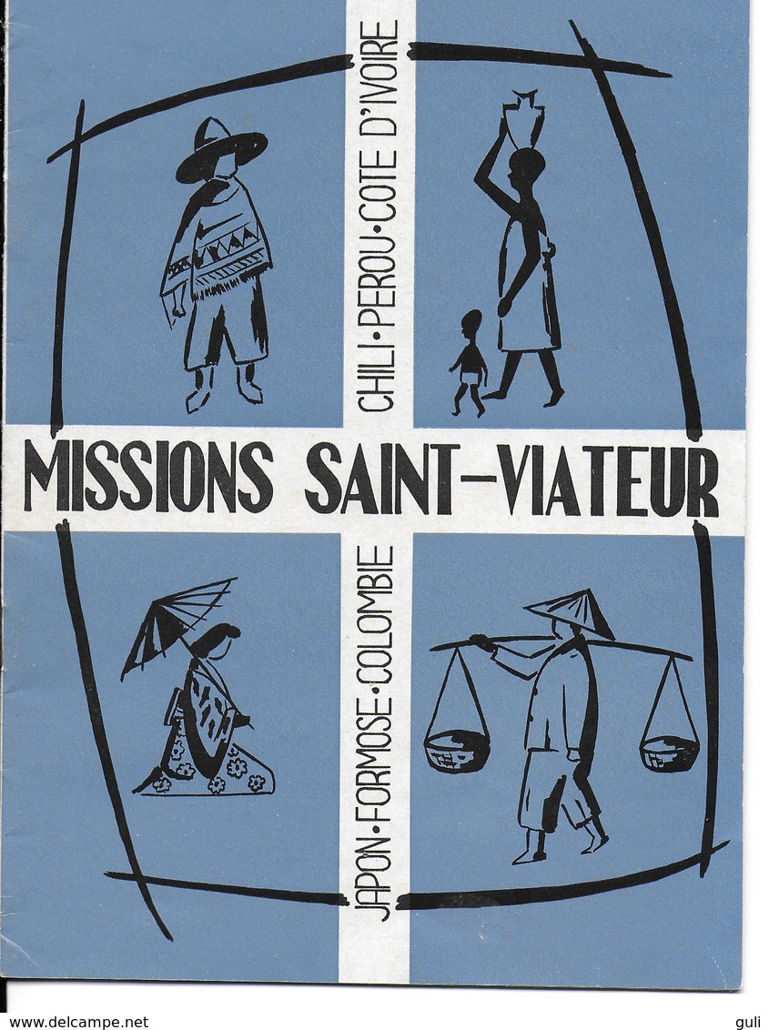 RELIGION Bulletin Bimestriel MISSIONS SAINT-VIATEUR Par Les Clercs De Saint-Viateur N°142 Mars-avril 1965 (livret 23 P.) - Religion