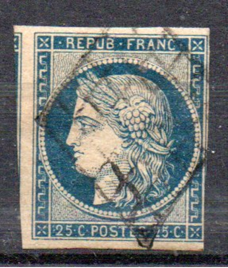 FRANCE - 1849 - YT N° 4 - Cote: 65,00 € - 1849-1850 Cérès