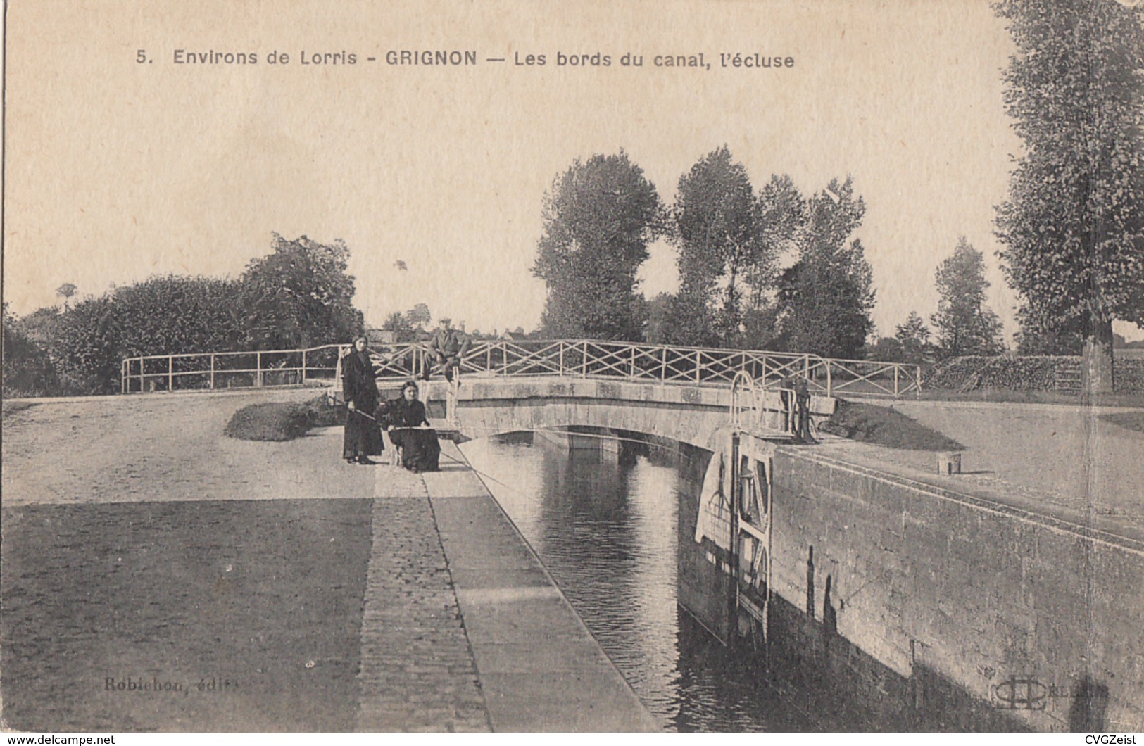 Environs De Lorris - Grignon - Les Bords Du Canal, L'écluse - Other & Unclassified