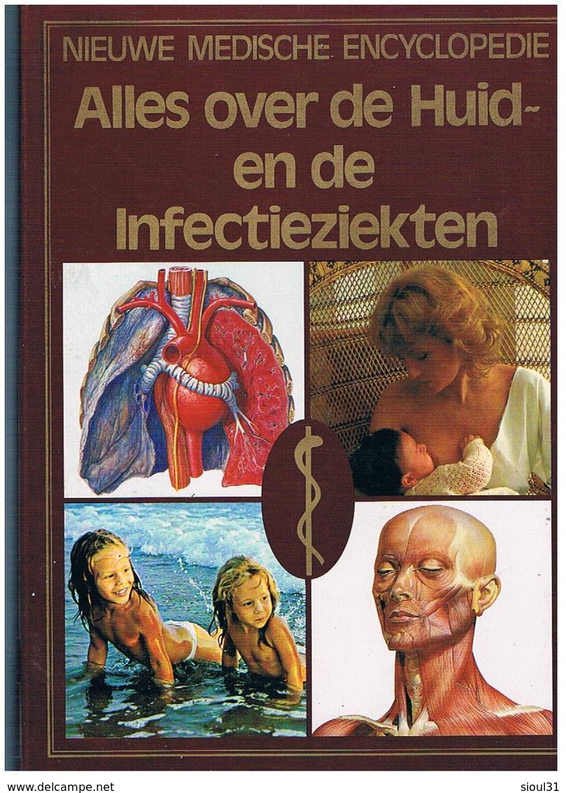 MEDECIJNEN  ALLES OVER DE HUID EN DE  INFECTIEZIEKTEN 256 PAGES 1.400KG - Andere & Zonder Classificatie