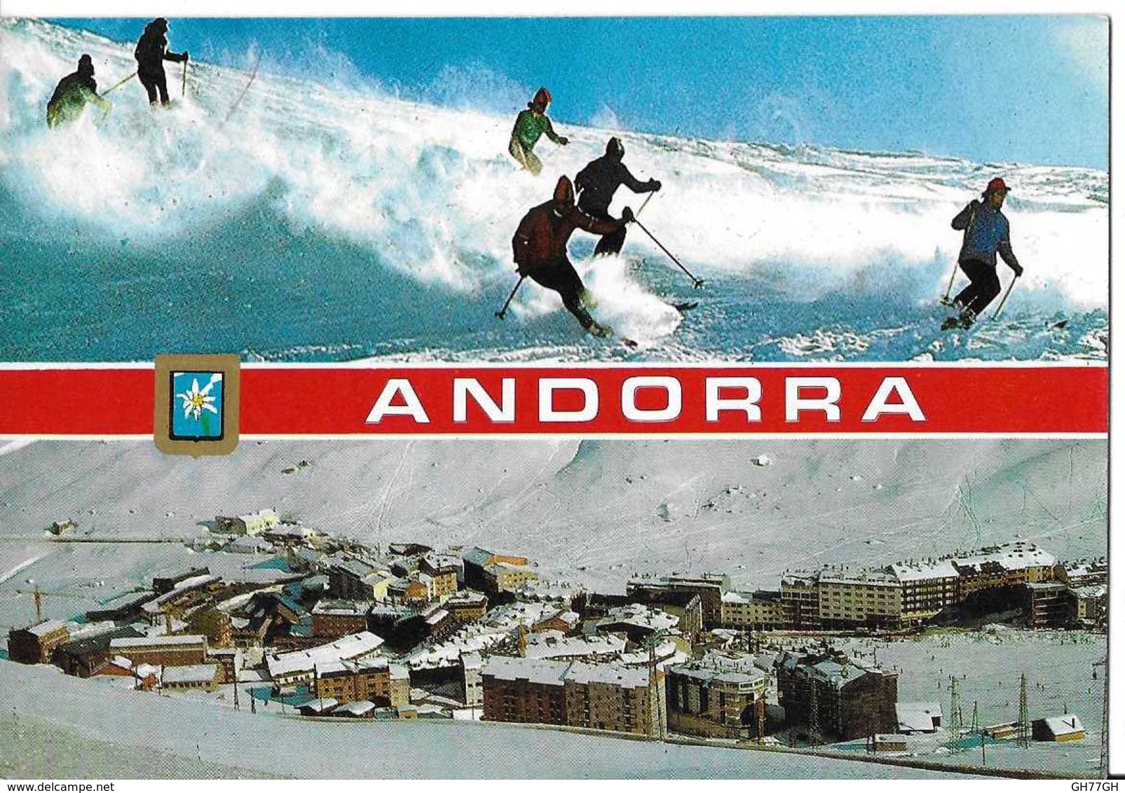 CPA ANDORRE -timbrée - Andorra