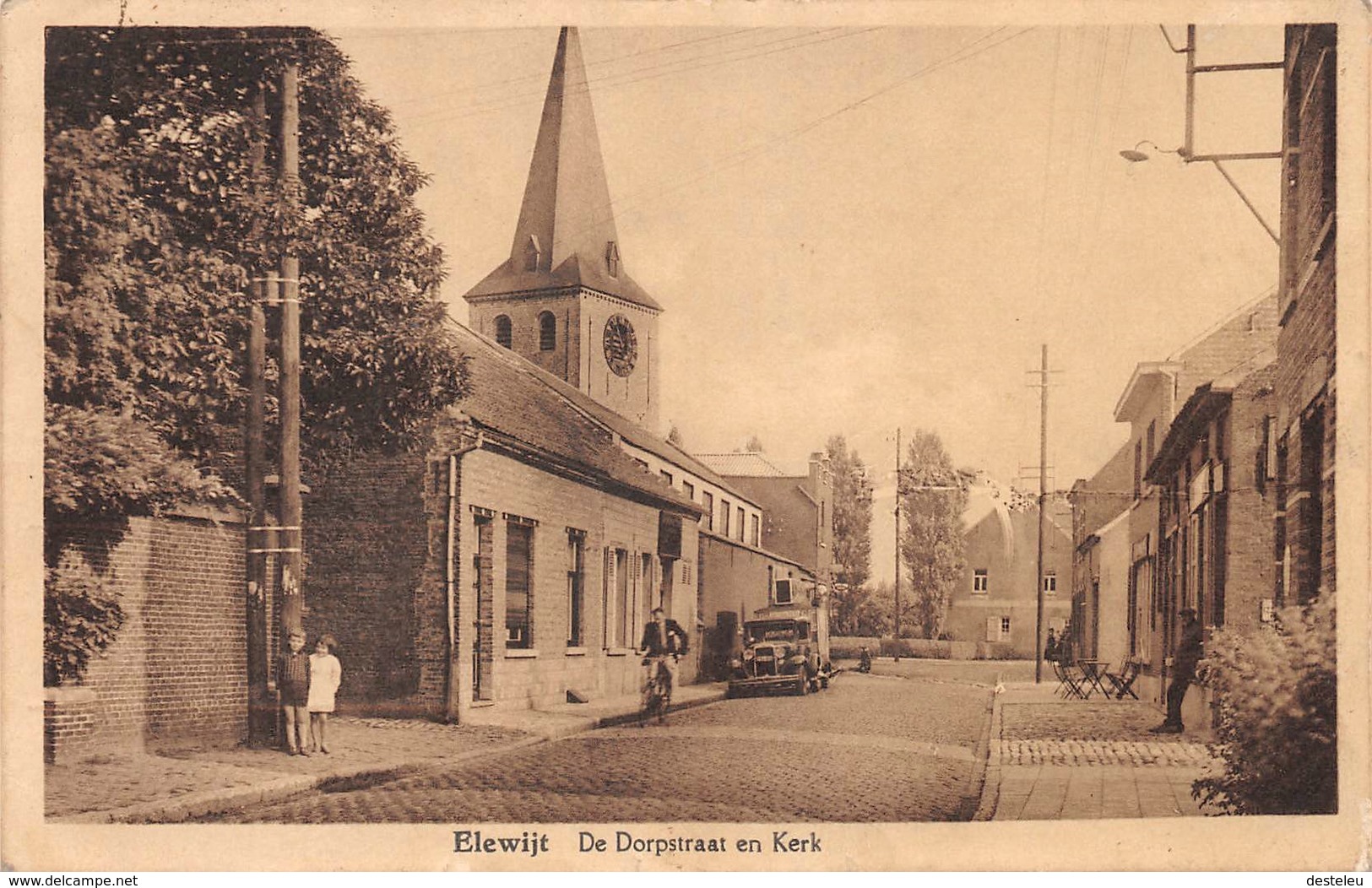 De Dorpstraat En Kerk - Elewijt - Zemst