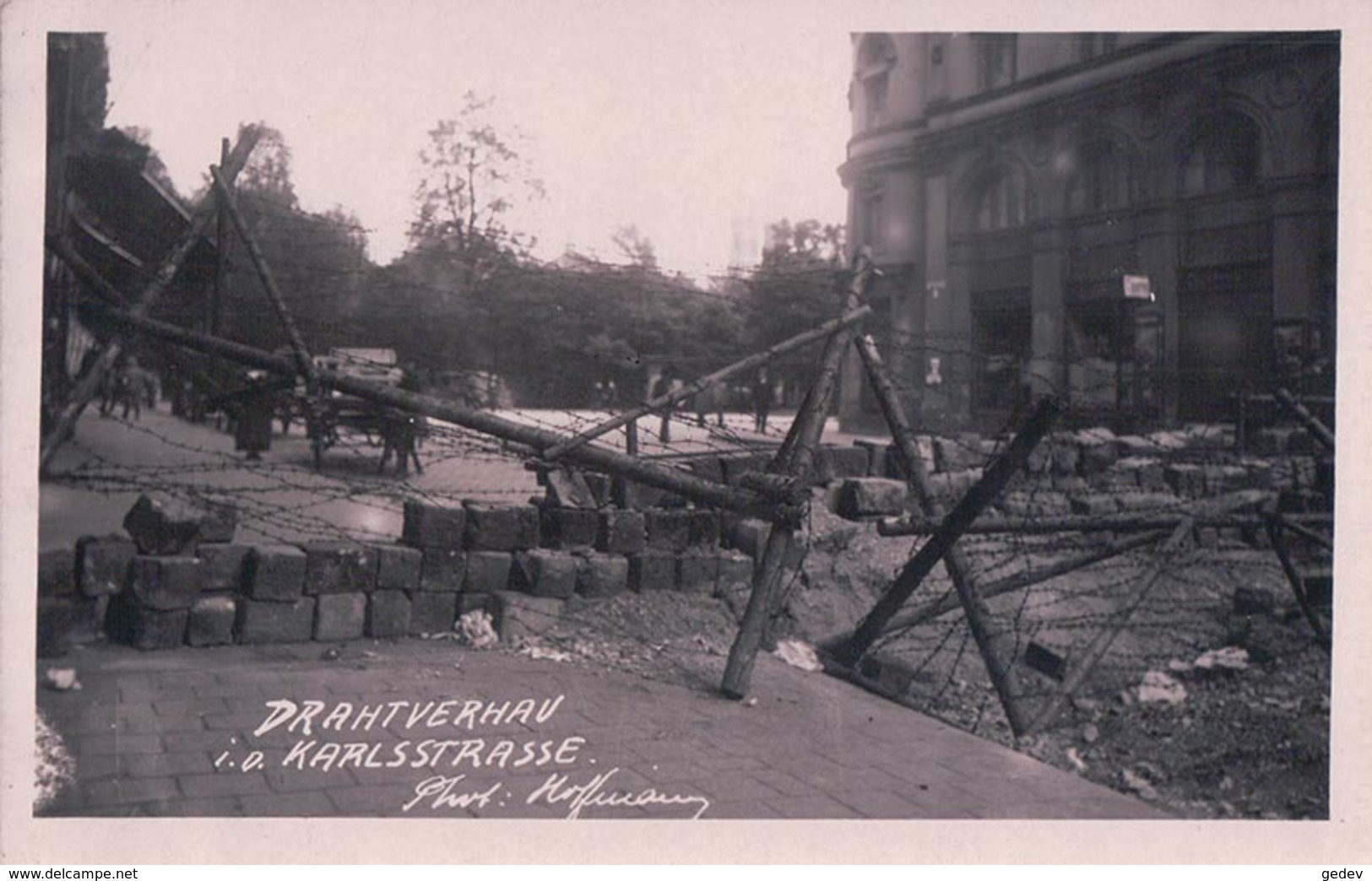 Allemagne, München Karlstraße, Nach Dem Kampfe, Photo Hoffmann (852) - München