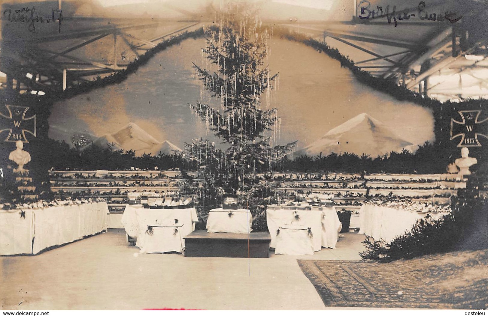 Photo Postcard Weihnachten Im 1917 - Evere - Evere