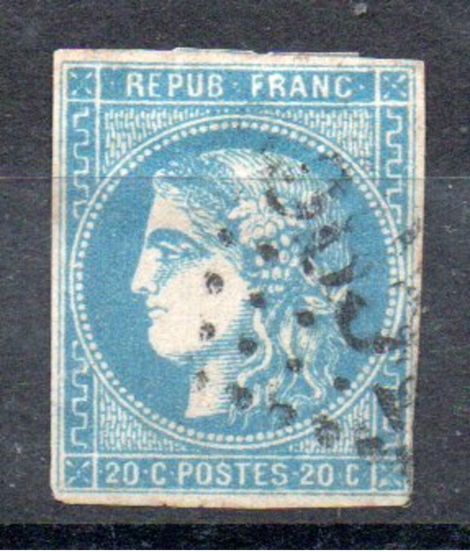 FRANCE - YT N° 45C - Cote: 70,00 € - 1870 Emission De Bordeaux