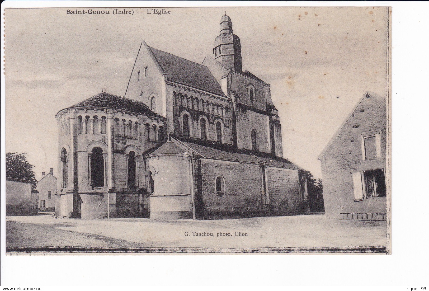 Saint-Genou - L'Eglise - Andere & Zonder Classificatie