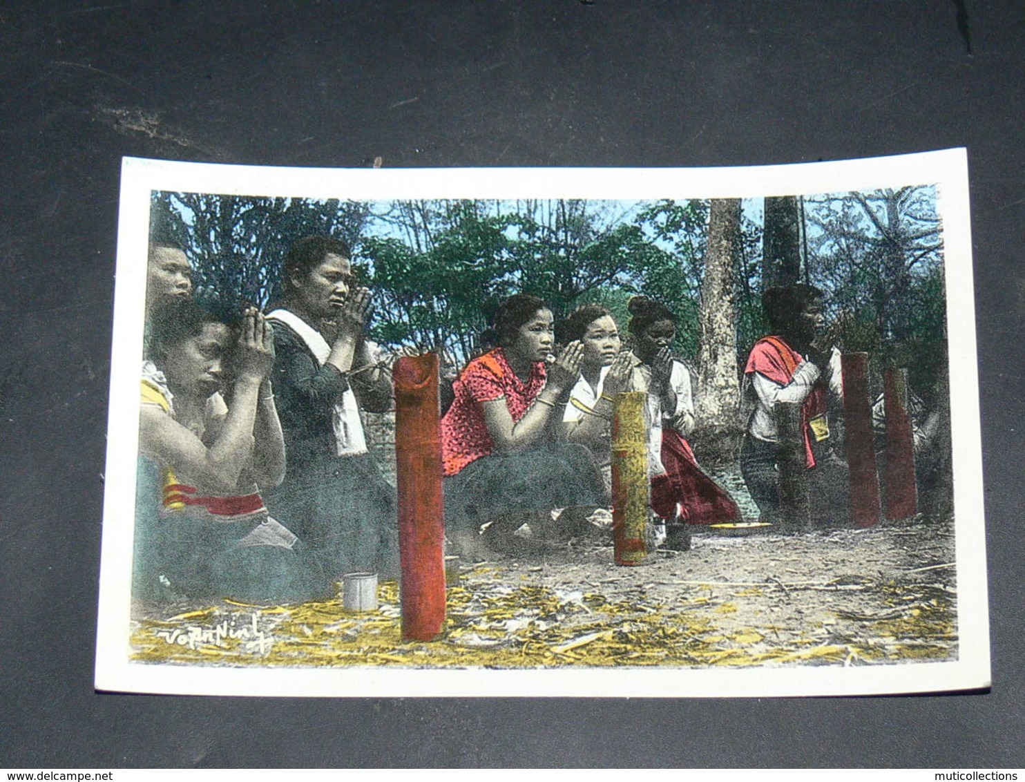 LAOS 1950  / INDOCHINE TONKIN / XIENG  KHOUANG  /  PHOSAVAN  / FETE DES EAUX  / EDITION - Laos