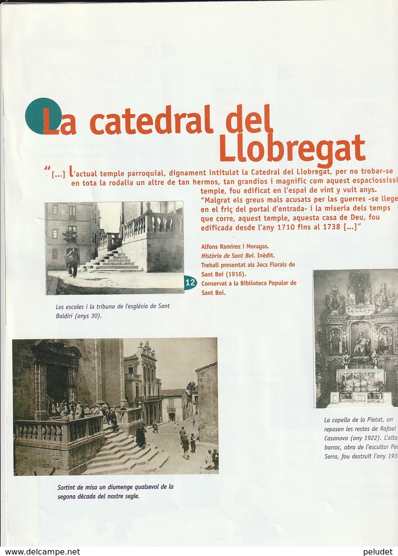 ALBUM - LA MEVA CIUTAT - AJUNTAMENT DE SANT BOI DE LLOBREGAT - 1997 - Completo - Full - Albumes & Catálogos