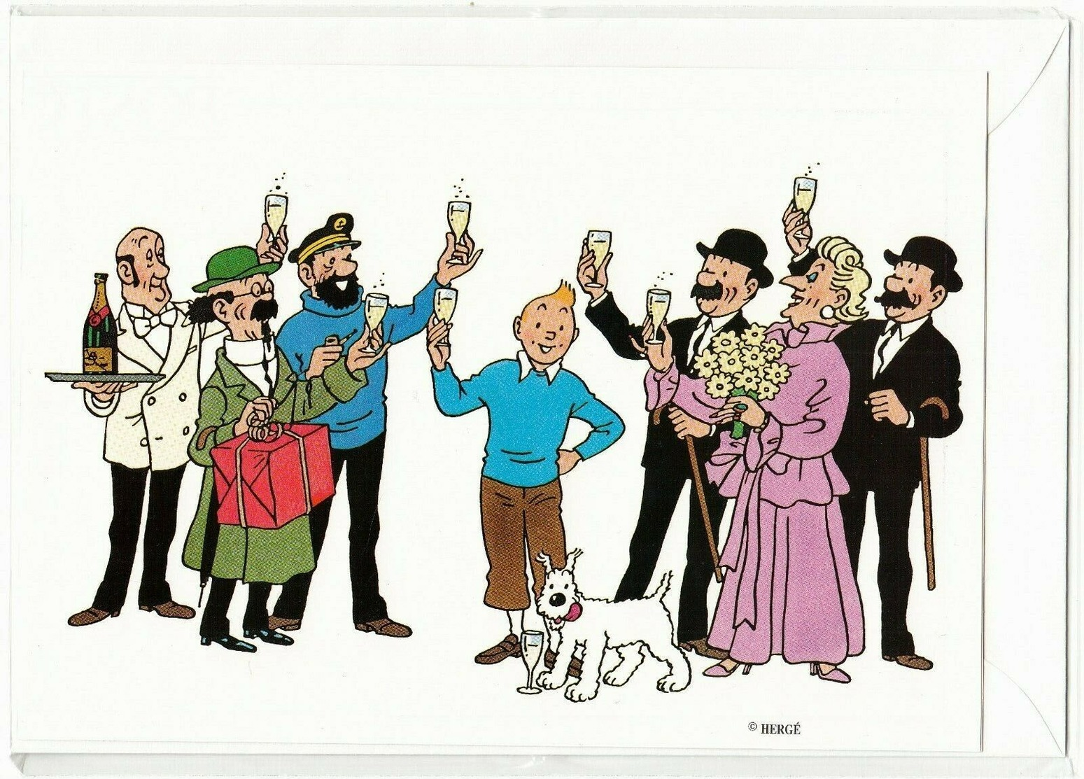 Tintin Postogram 1992, Neuf Sous Emballage D'origine. - Cartes Postales