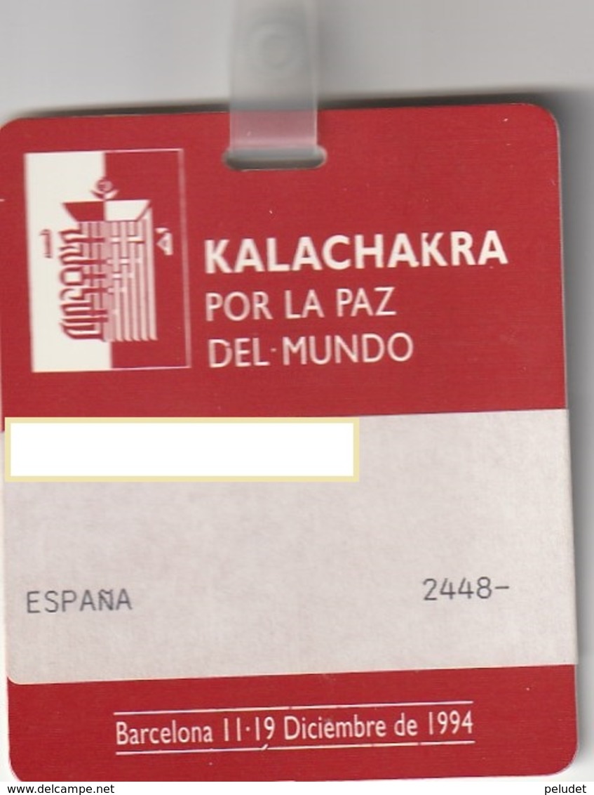 KALACHACKRA 1994 - Identifier, With Clamp . Identificador, Con Pinza - Religión & Esoterismo