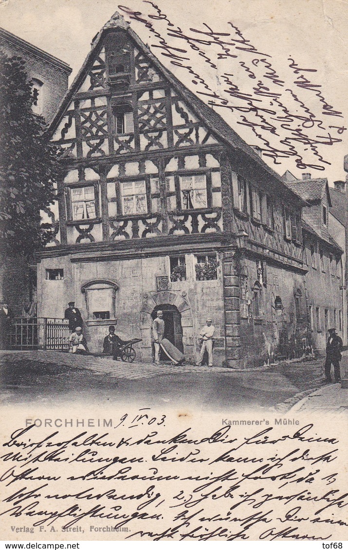 Forchheim 1903 Kammerer's Mühle - Forchheim