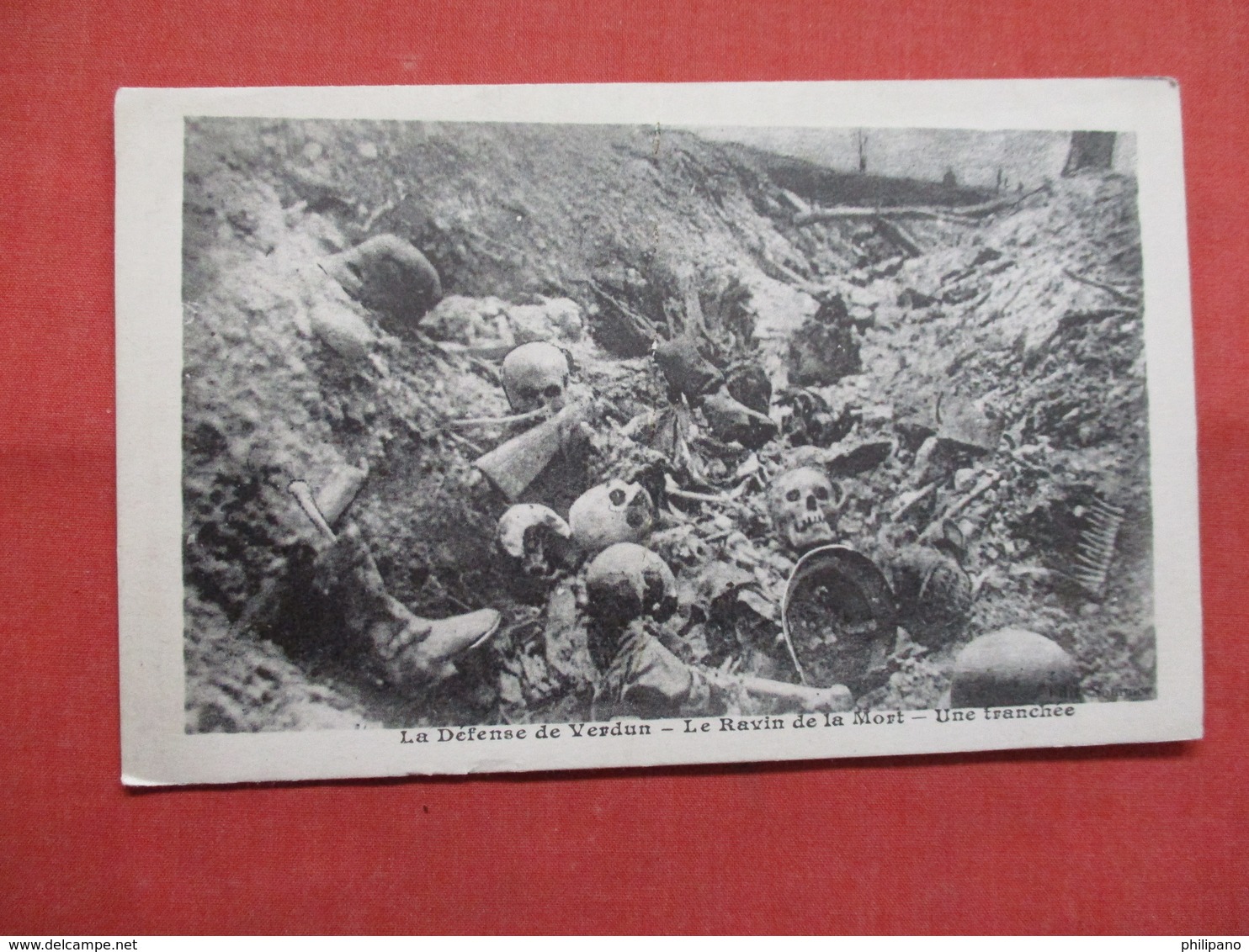 Humane Skulls      La Defense Verdum Le Ravin De La Mort -ref    3574 - War 1914-18