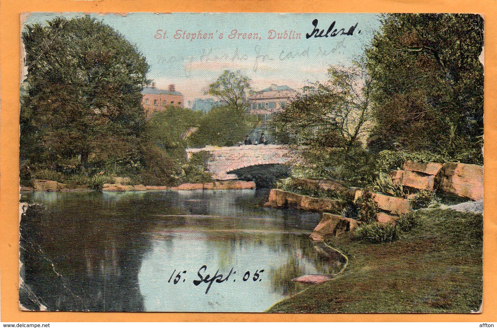 Dublin Ireland 1905 Postcard - Dublin