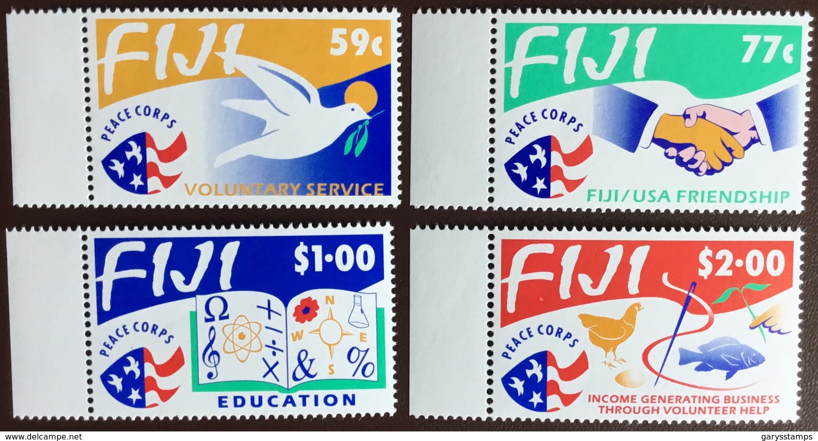 Fiji 1993 Peace Corps MNH - Fiji (1970-...)