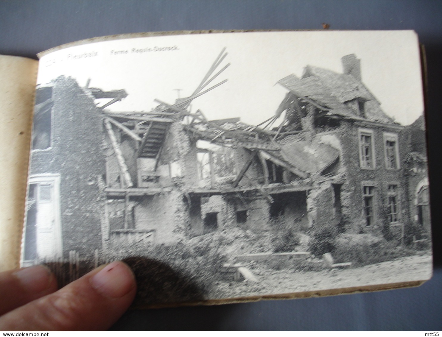 guerre 14.18 carnet bois grenier fleurbaix houplines nieppe environs armentieres