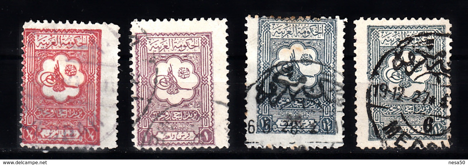 Saoedi-Arabie , Nedschd 1926 Mi Nr 70 + 72 + 73 - Saudi-Arabien