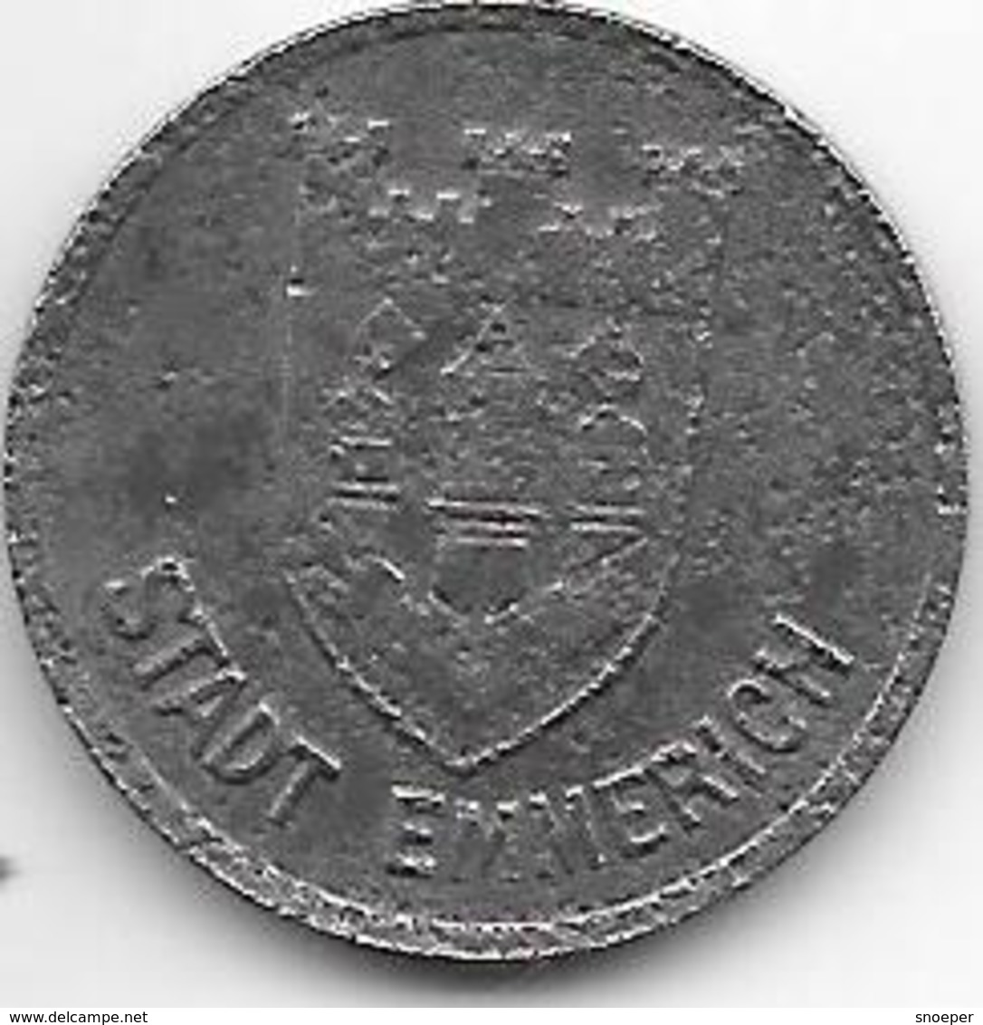 *notgeld  Emmerich 10 Pfennig   1918  Fe  3672.2 / F 118.2b - Autres & Non Classés