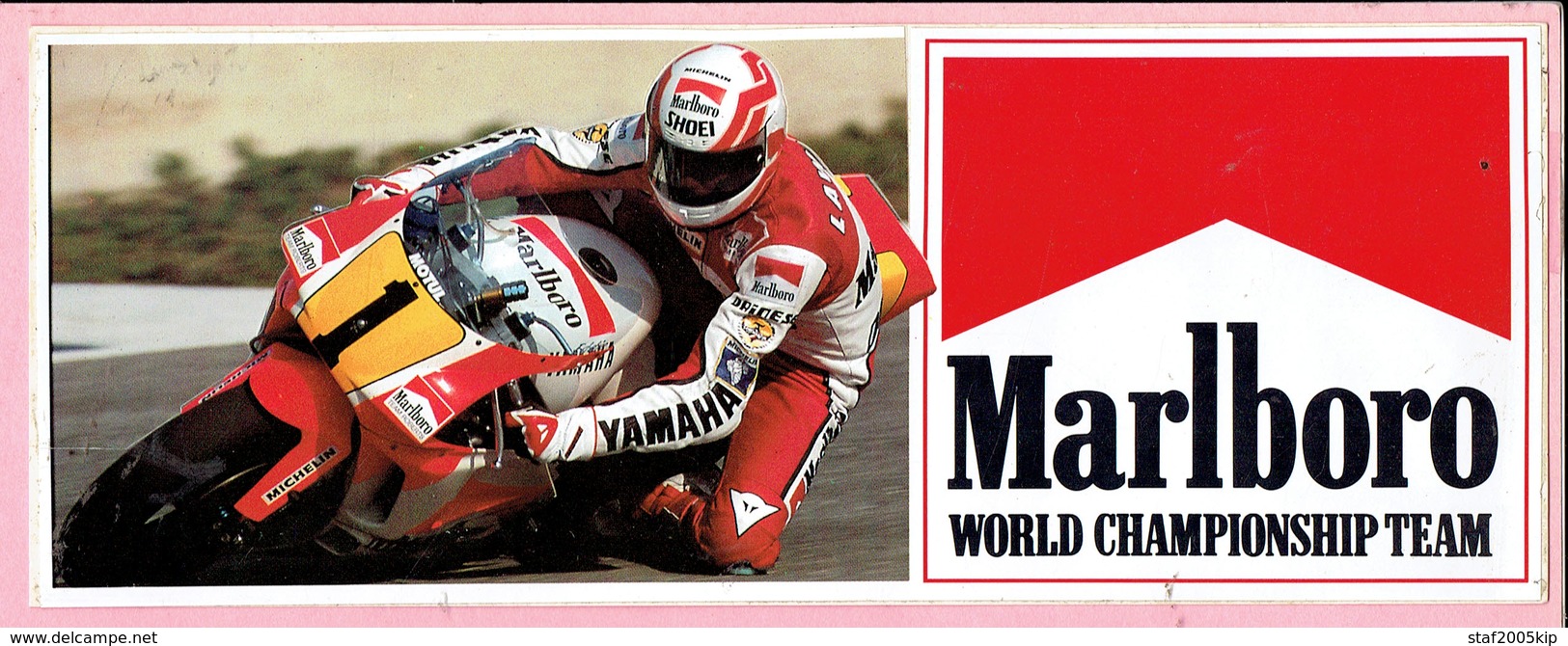 Sticker - Marlboro - World Championship Team - YAMAHA - Michelin - MOTUL - SHOEI - Stickers