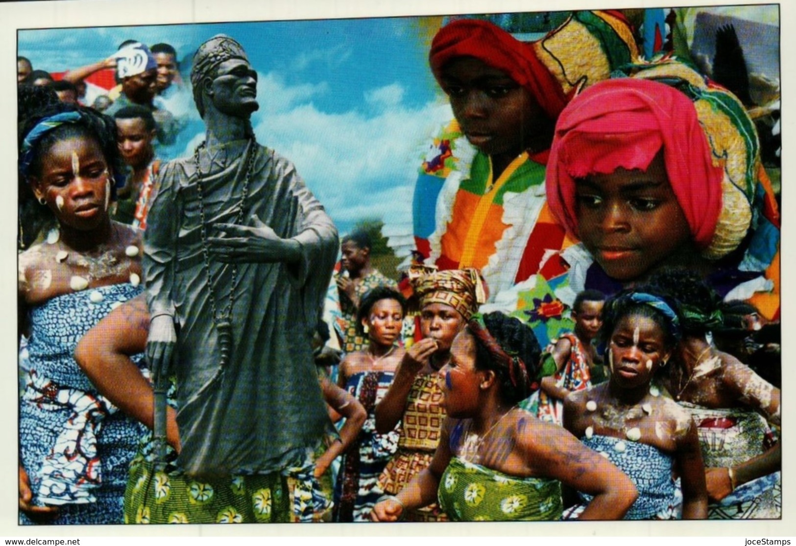 Bénin Statue Toffa 1er Porto Novo - Benin