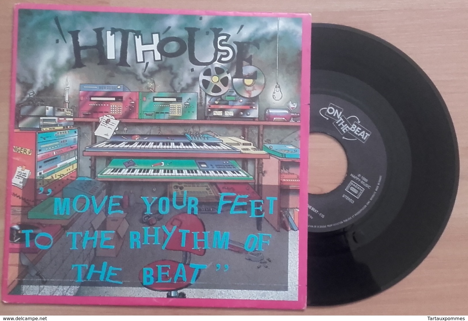 45T - Hithouse - Move Your Feet To Rythm Of The Beat - Compilaties