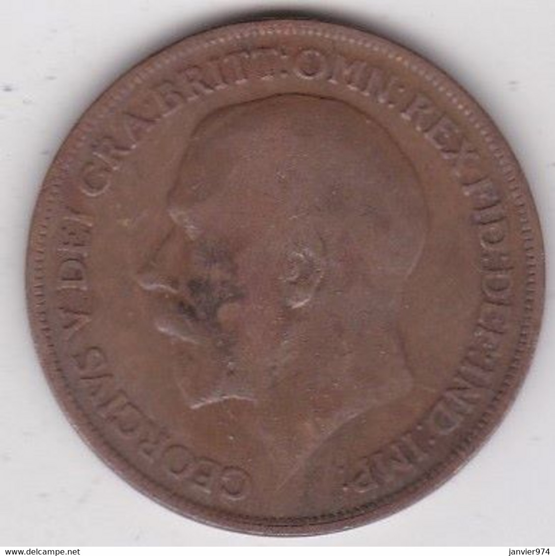 Grande-Bretagne. 1 Penny 1919. George V - D. 1 Penny