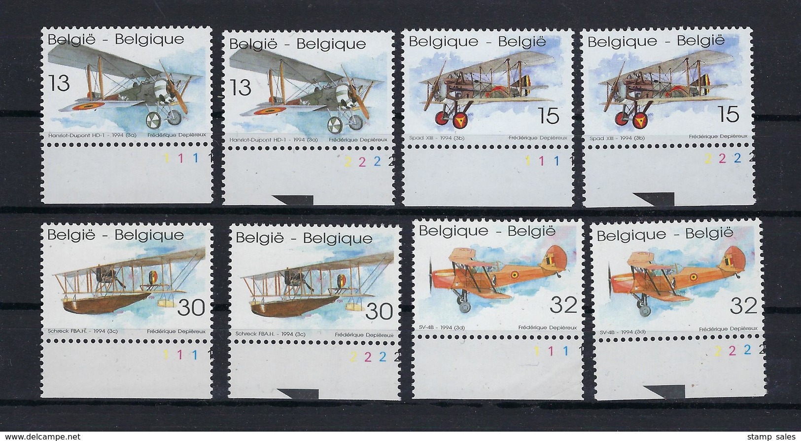 N°2543/2546 (pltn°set) MNH ** POSTFRIS ZONDER SCHARNIER SUPERBE - 1991-2000