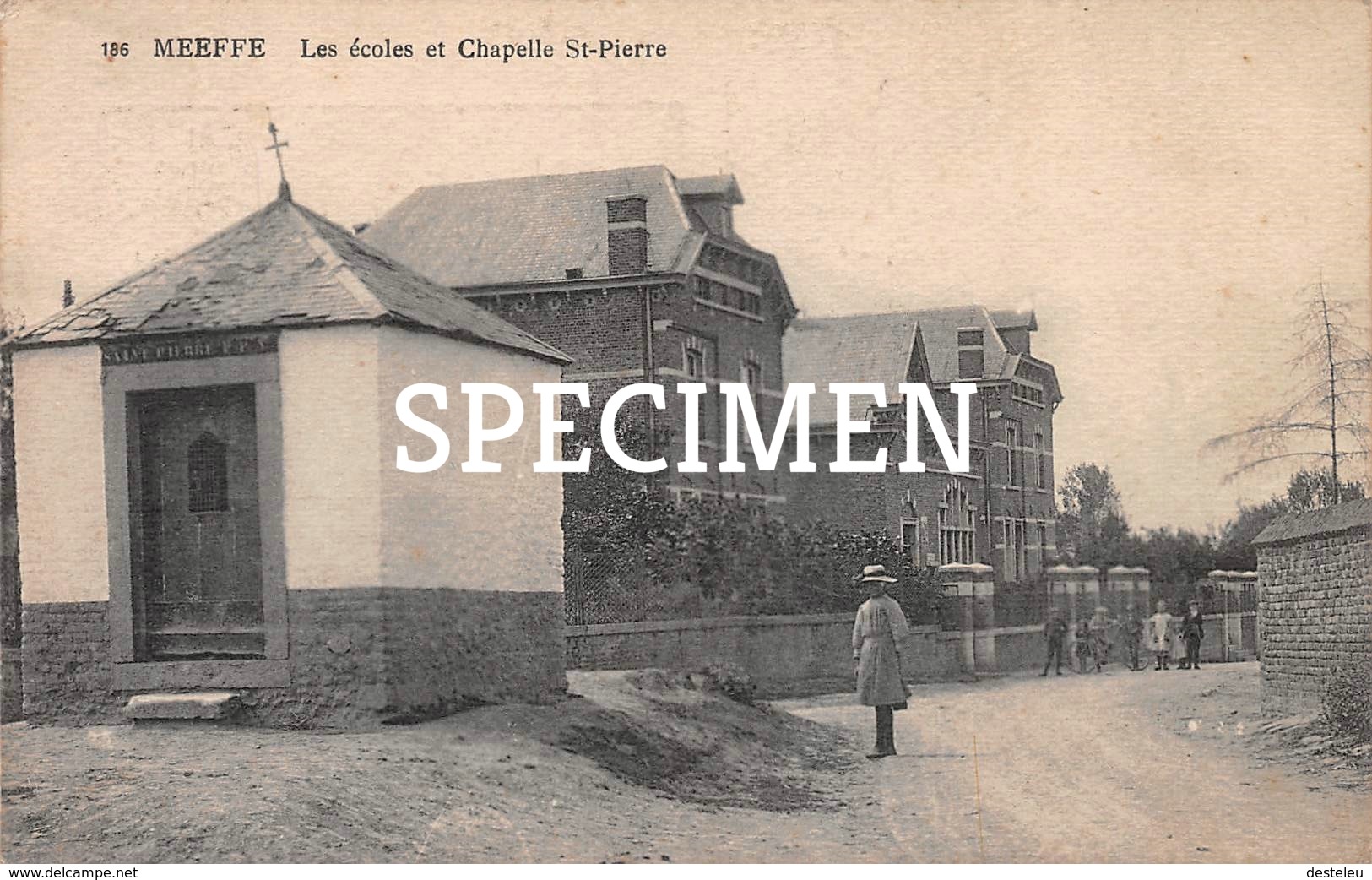 186 Les écoles Et Chapelle St-Pierre Meeffe - Wasseiges