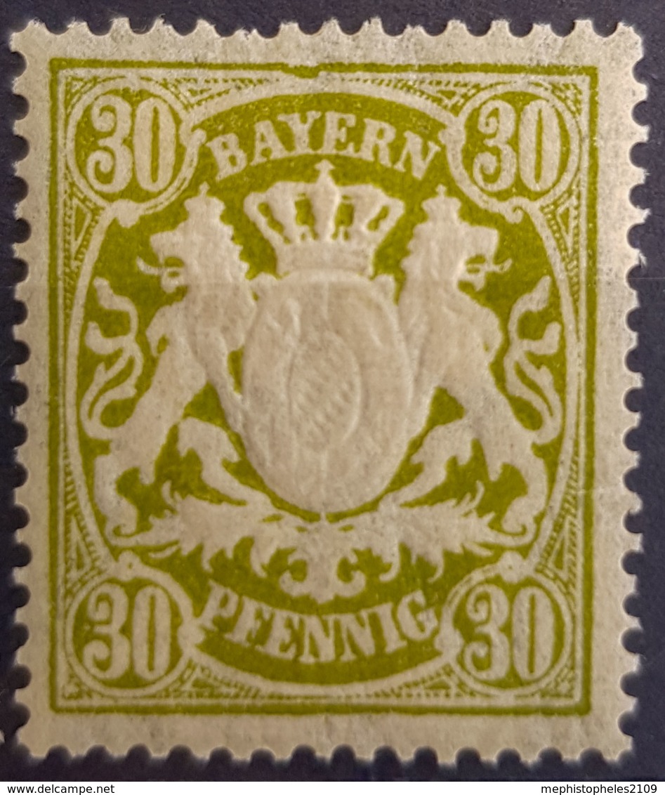 BAVARIA 1900 - MLH - Mi 66 - 30pf - Otros & Sin Clasificación