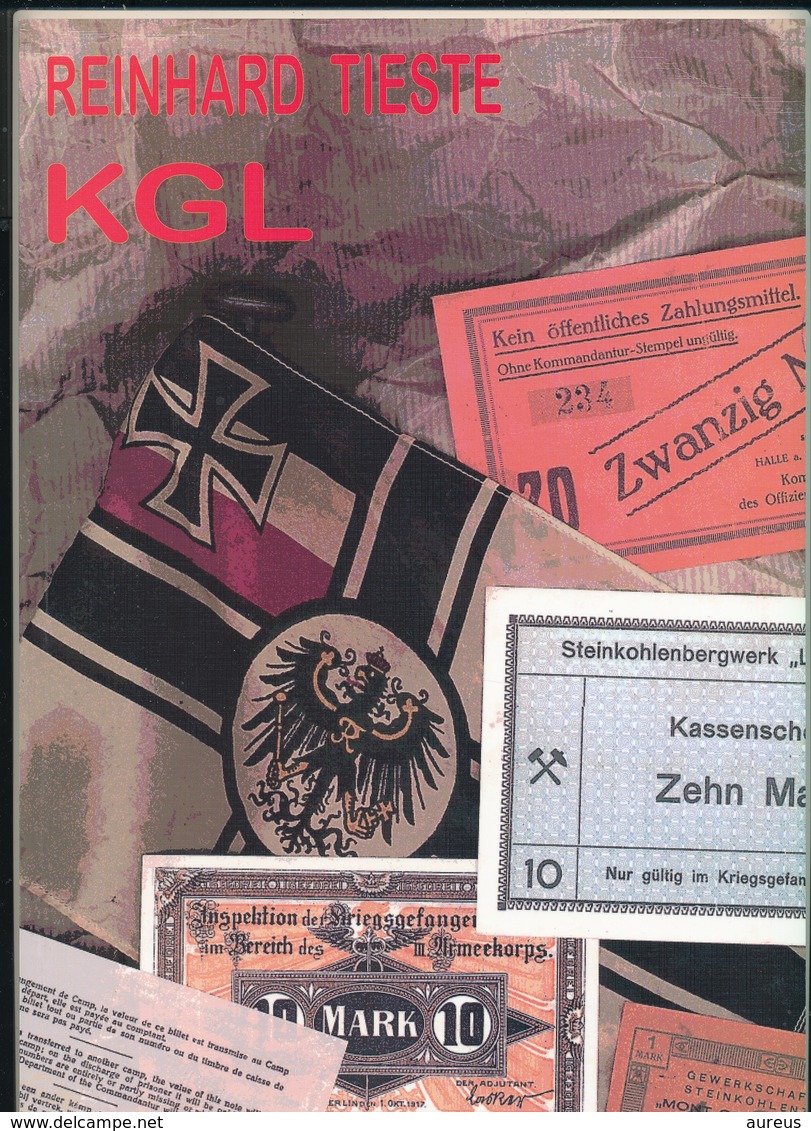 RARE  KATALOG DES PAPIERGELDES DER DEUTSCHEN KRIEGSGEFANGENLAGER IM 1. WELTGRIEG 1. Auflage 1998   VOIR SCANS ! - Germania