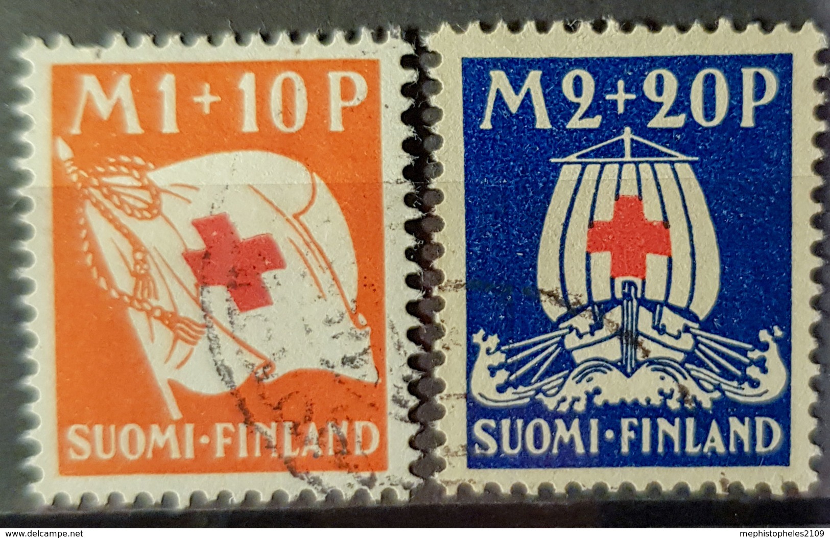 FINLAND 1930 - Canceled - Sc# B2, B4 - Gebruikt