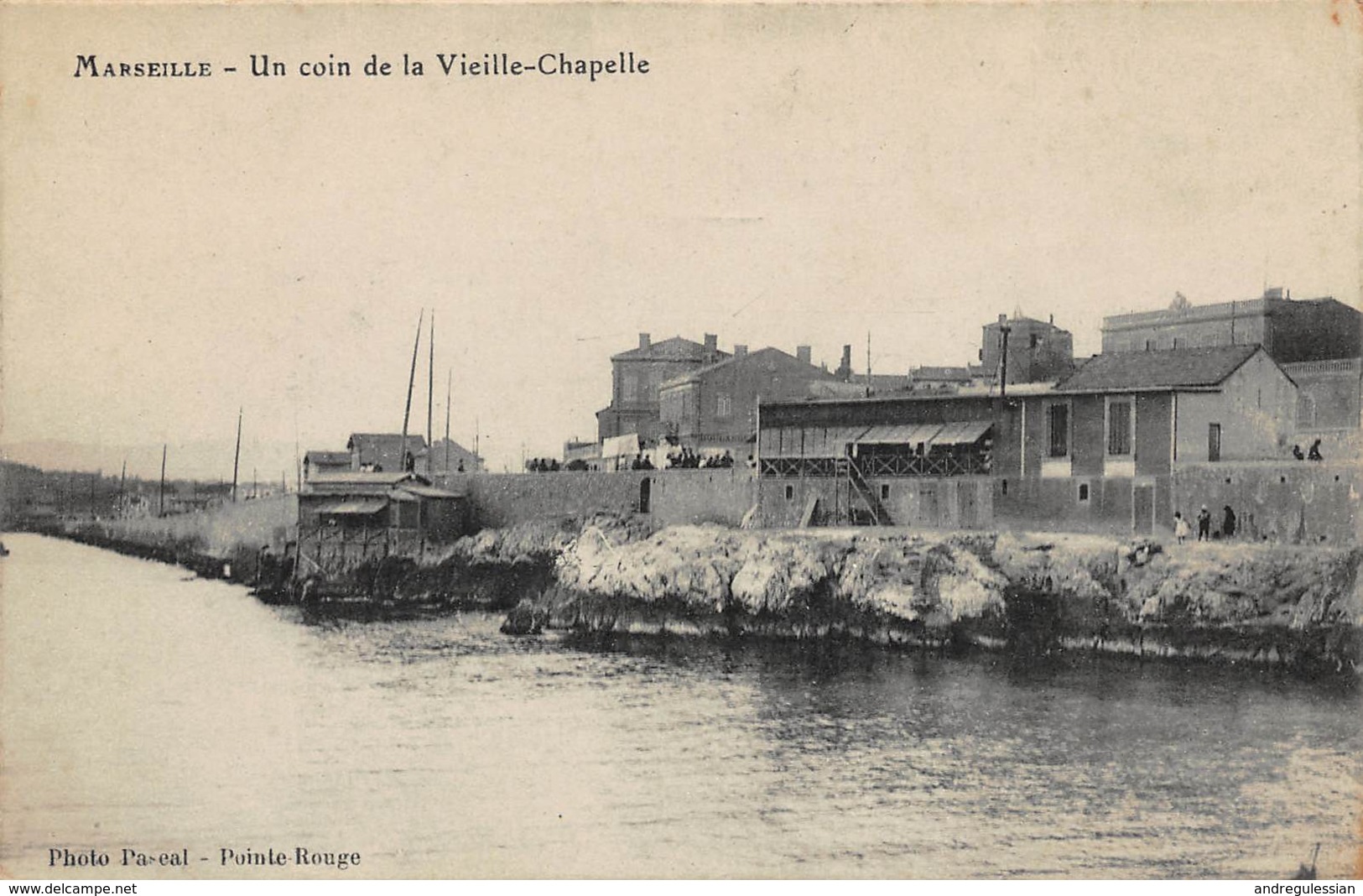 CPA MARSEILLE - Un Coin De La Vieille-Chapelle - Quartiers Sud, Mazargues, Bonneveine, Pointe Rouge, Calanques