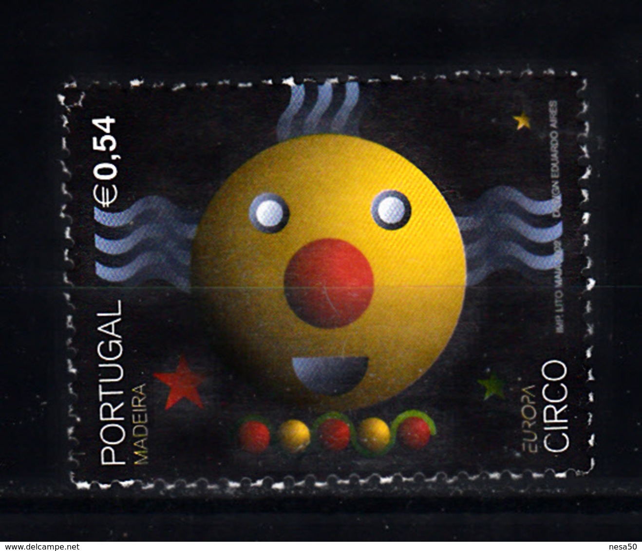 Madeira 2002 Mi Nr 217 Europa. Clown - Madeira