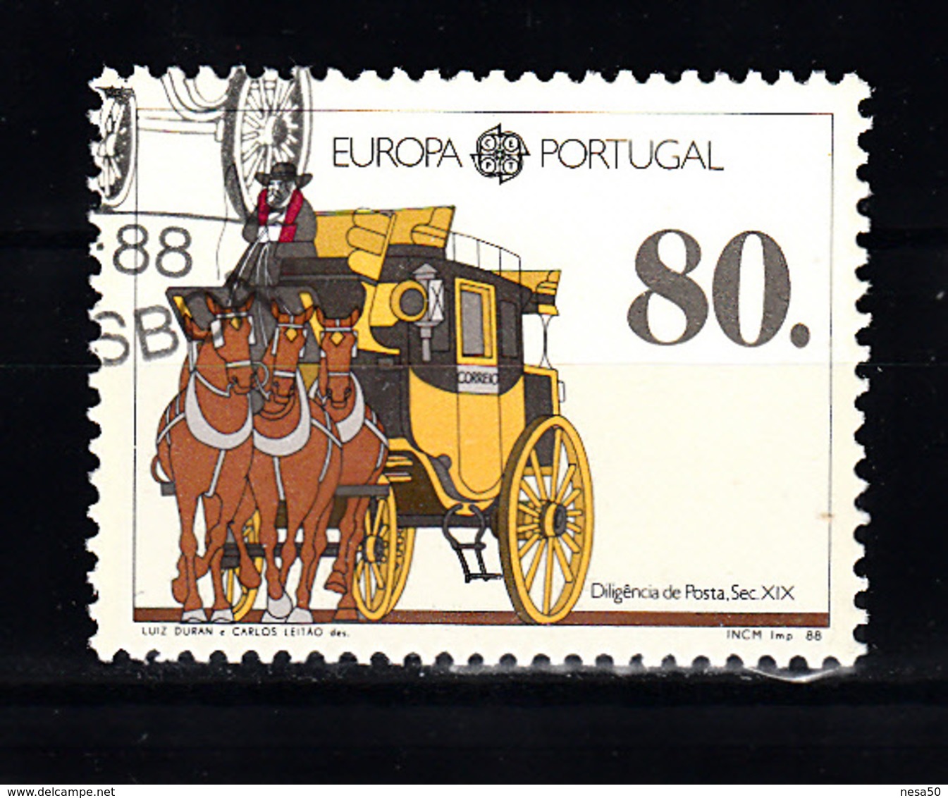 Portugal 1988 Mi Nr 1754 Europa - Usado