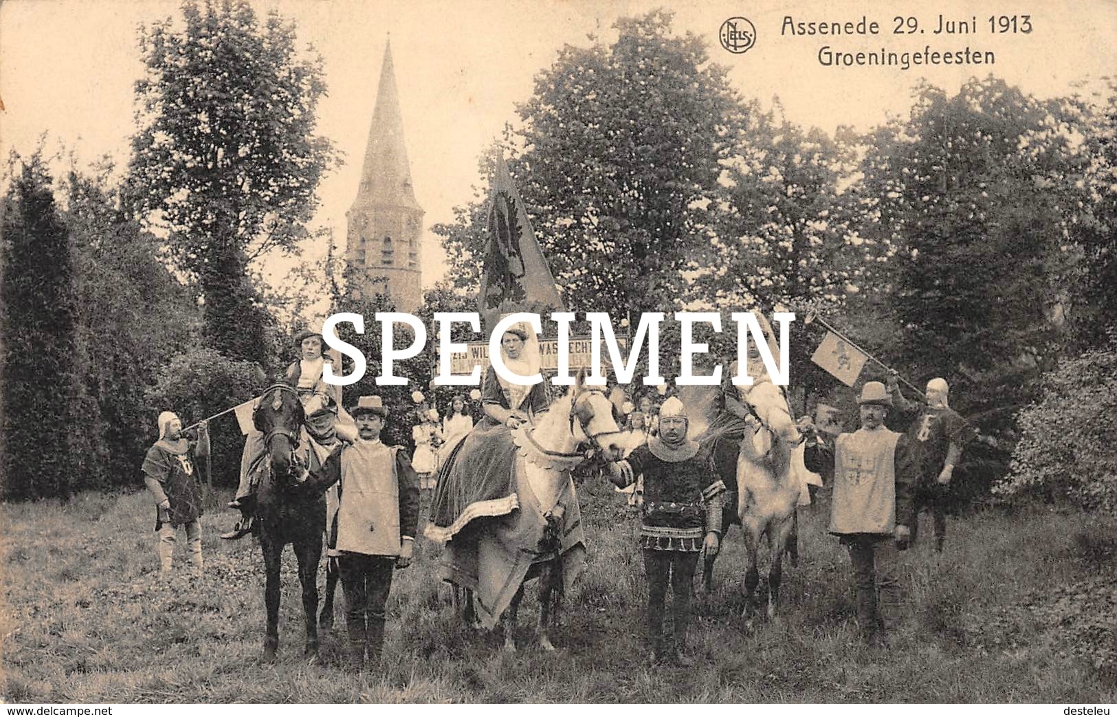 Groenigefeesten 1913 - Assenede - Assenede