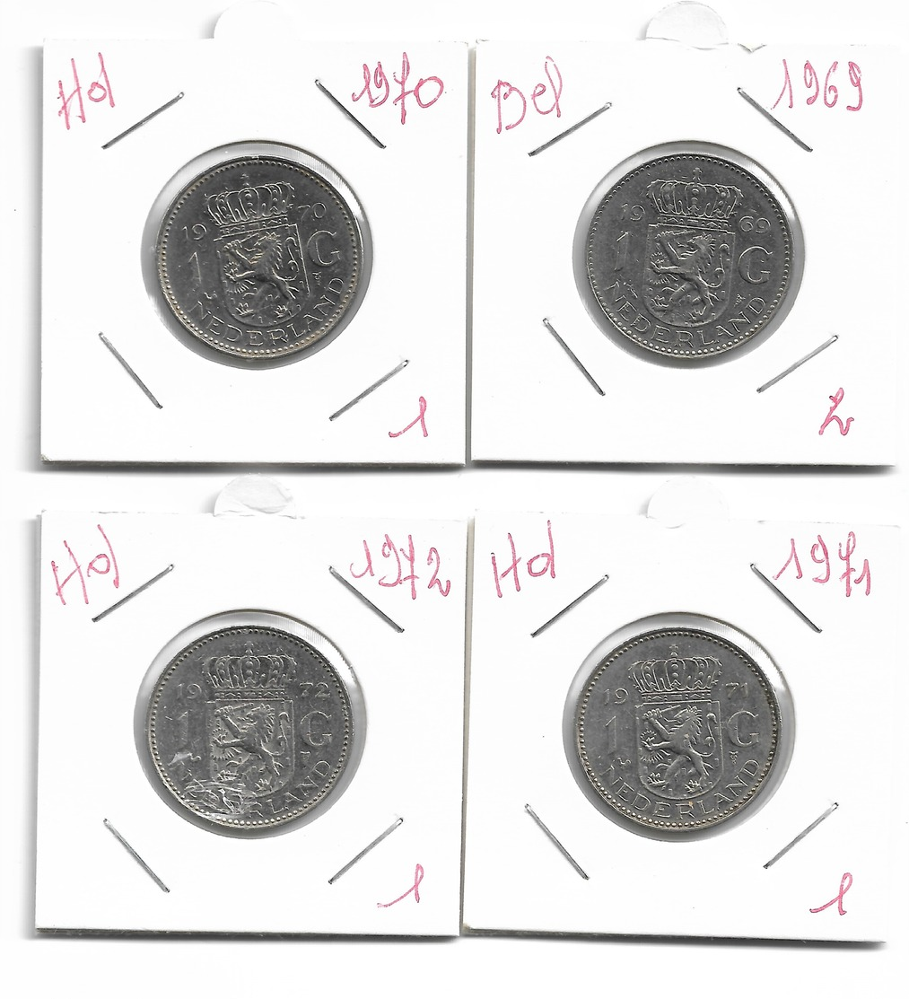 Pays-Bas 4 X 1 Cent - Luxemburgo