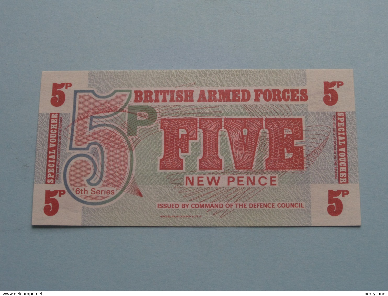 5 Five New Pence > 6th Series > British Armed Forces > Special Voucher ( For Grade, Please See Photo ) ! - British Armed Forces & Special Vouchers