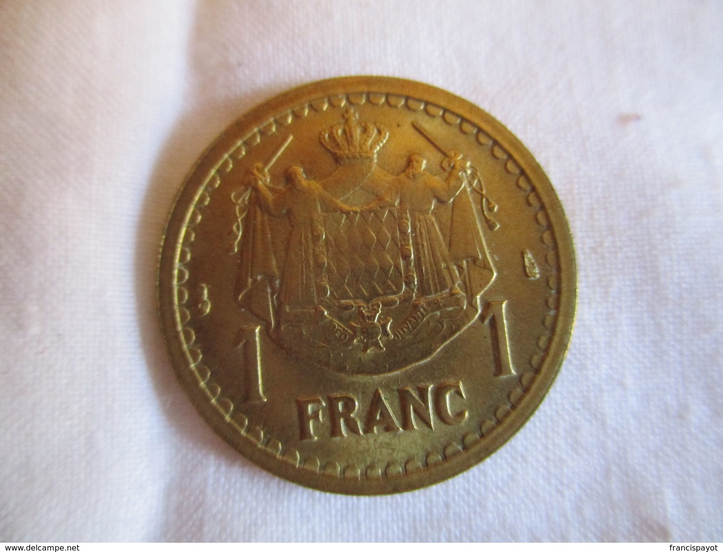 Monaco 1 Franc 1943 - 1922-1949 Louis II