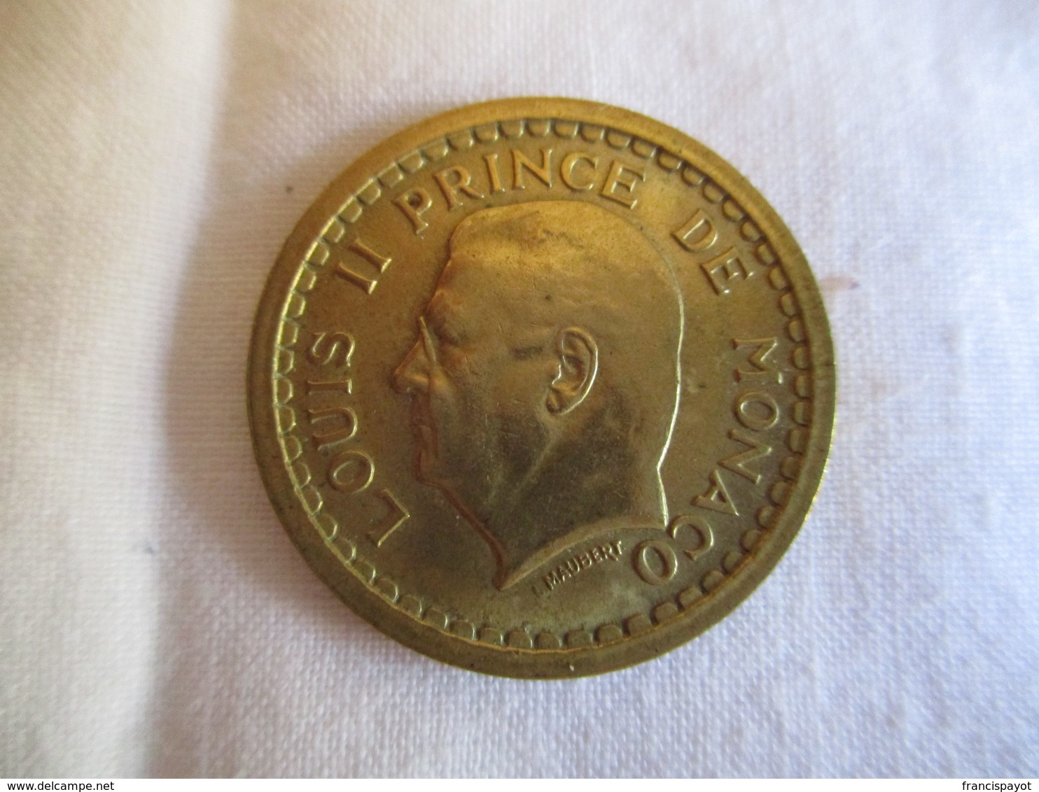 Monaco 1 Franc 1943 - 1922-1949 Louis II