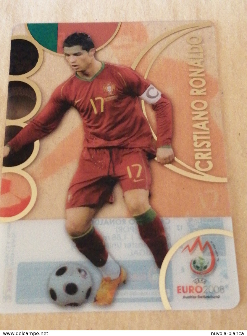 EURO 2008.UEFA.n 154,, CRISTIANO RONALDO,, Card Panini - Italian Edition