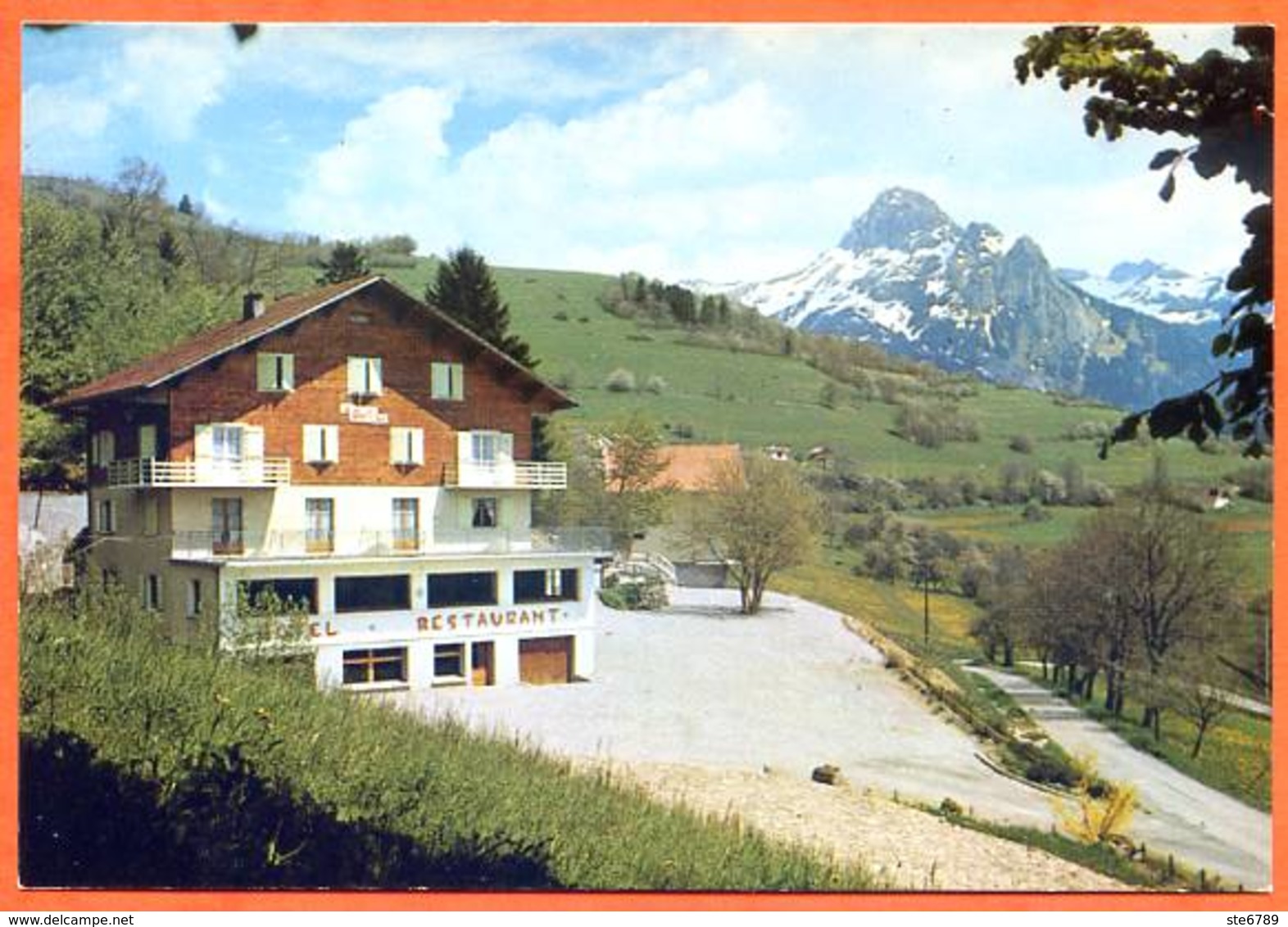 74 SAINT PAUL EN CHABLAIS Hotel Bois Joli Tel 11 à Bernex Carte Vierge TBE - Autres & Non Classés