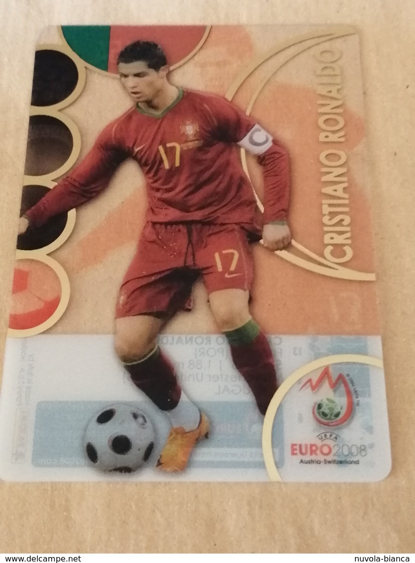 EURO 2008.UEFA.n 154,, CRISTIANO RONALDO,, Card Panini - Edizione Italiana