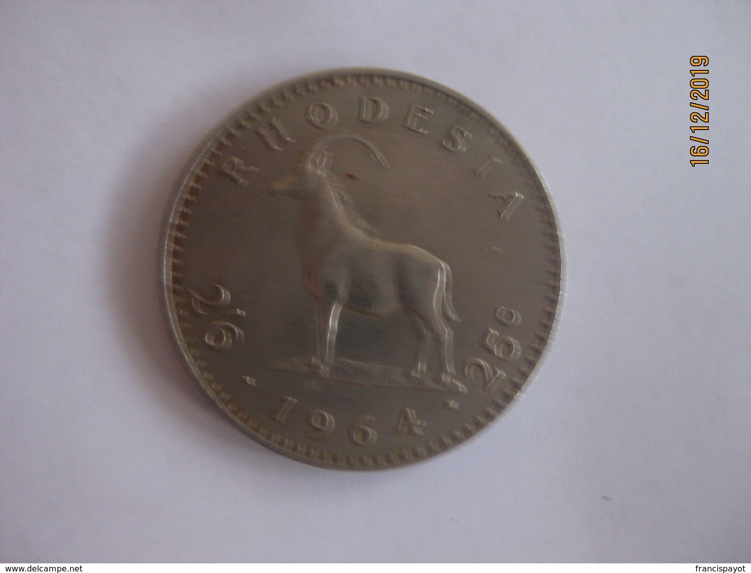 Rhodesia: 25 Cents 1964 - Rhodesia