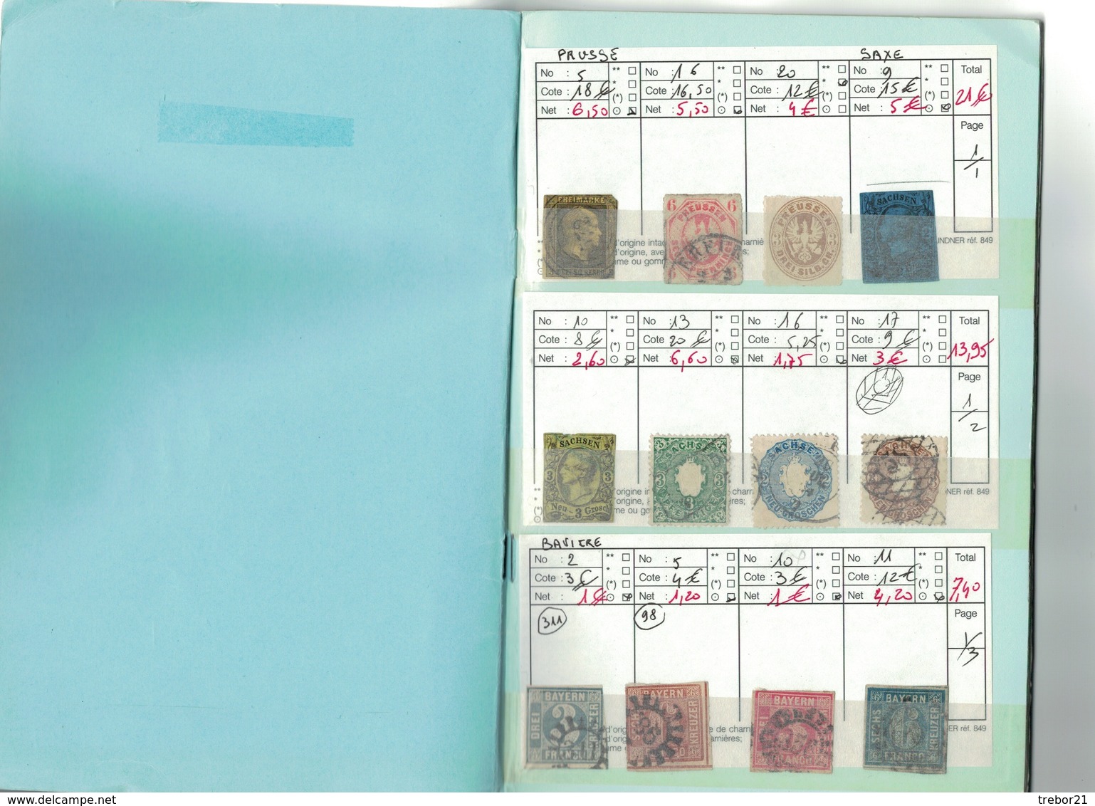 ALLEMAGNE - Trois carnets - 27 Scans.