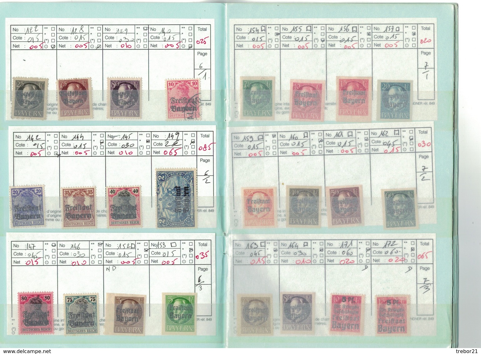 ALLEMAGNE - Trois carnets - 27 Scans.