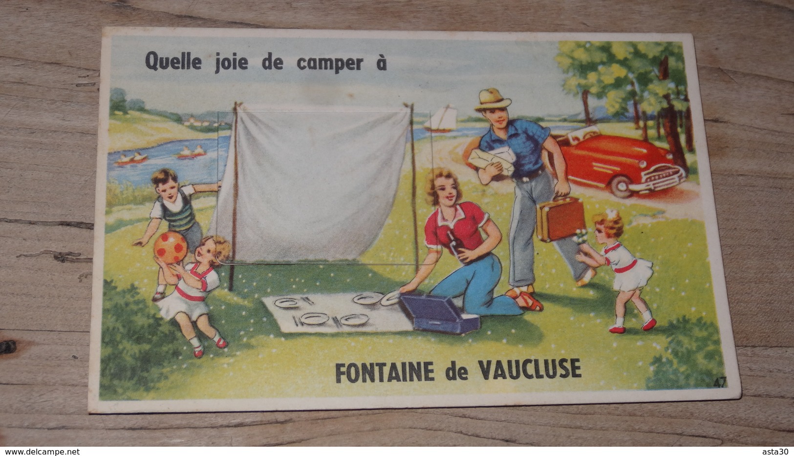 Carte A Systeme De FONTAINE DE VAUCLUSE ……….3839 - Autres & Non Classés